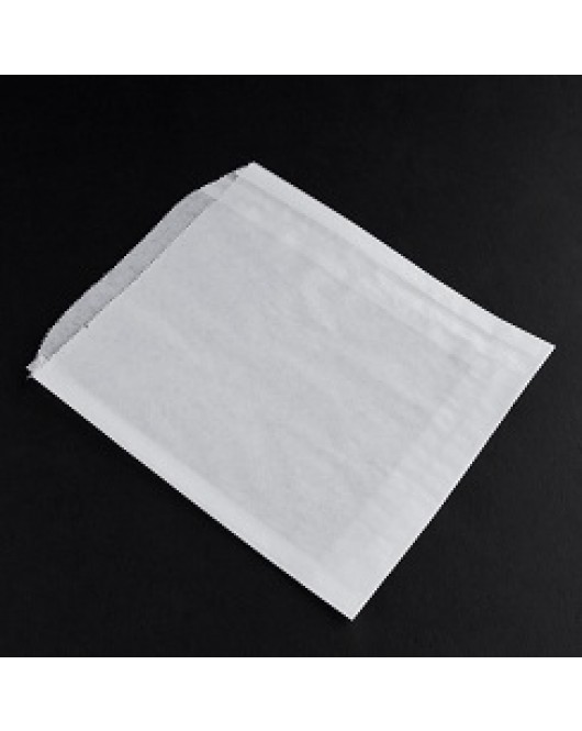 Grease proof white sandwich bag 6x2x9 white case of 1000