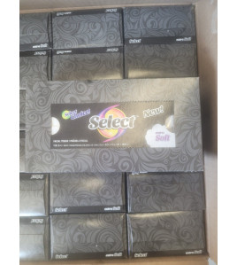 Select Facial Tissue 2-ply 110 sheets per a box ,36 boxes case