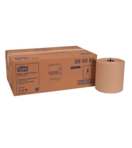 Tork 290088 1-Ply Universal Matic Hand Paper Towels, Natural, 700', Carton of 6