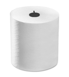 Tork 290089 Advanced Single-Ply Hand Roll Towel, White (Pack of 6)