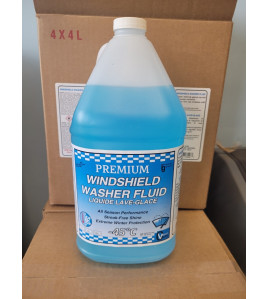 Premium Windshield washer fluid 4 liter bottle -45