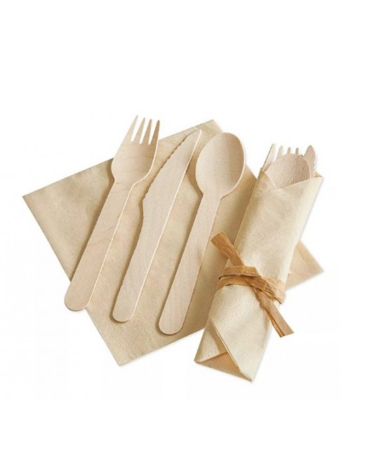 Wooden soup spoons case of 1000