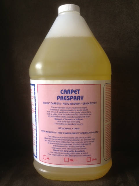 Sprakita: Carpet Pre-Spray 4x4 Litre Bottles