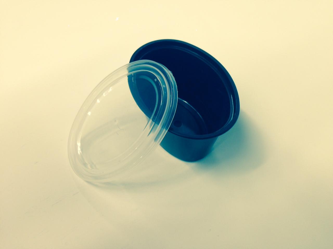 Pactiv Ellipso 2oz. Plastic Portion Cups With Lids 1000pcs / Case